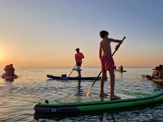 Alba In Mare Con Functional Sup Tribe By Elia Venturi E Romagna Paddle Surf