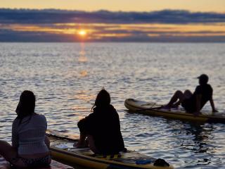 Alba In Mare Con Functional Sup Tribe By Elia Venturi E Romagna Paddle Surf