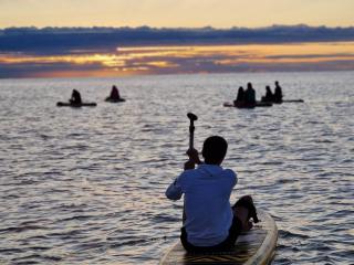 Alba In Mare Con Functional Sup Tribe By Elia Venturi E Romagna Paddle Surf