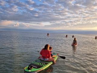 Alba In Mare Con Functional Sup Tribe By Elia Venturi E Romagna Paddle Surf