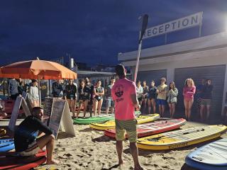 Alba In Mare Con Functional Sup Tribe By Elia Venturi