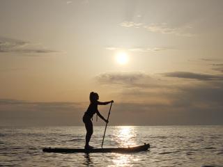 Alba In Mare Con Functional Sup Tribe By Elia Venturi