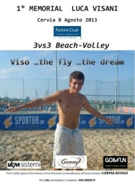 8 Agosto: Memorial Luca Visani 3vs3 Beach Volley