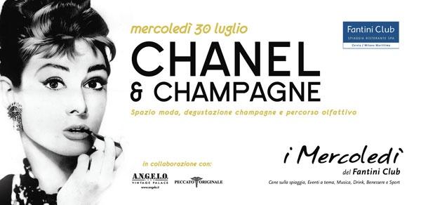 30 Luglio - I Mercoledì del Fantini - Chanel & Champagne